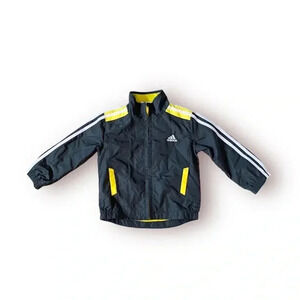 Little kids toddler adidas zip up windbreaker